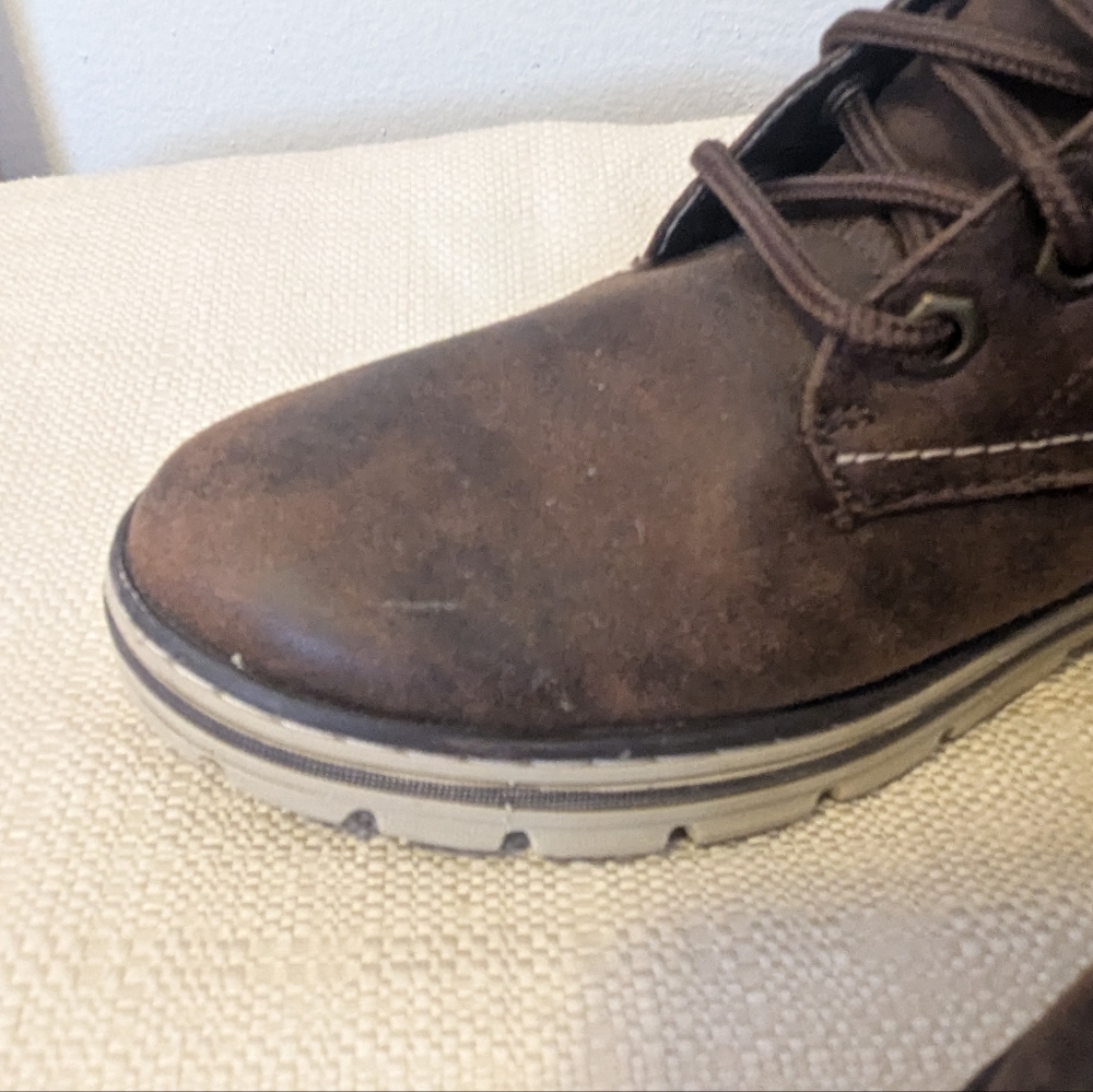 Cliffs By White Mountain Keegan Brown Sweater Upper Boots - Picture 11 of 11